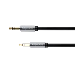 Kabel ravni vtič - ravni vtič 3,5 stereo 1,0 m Kruger&Matz