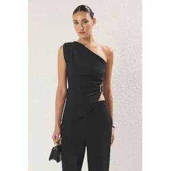 Trendyol Milla Ženska bluza Tprss25Bz00045, Crna