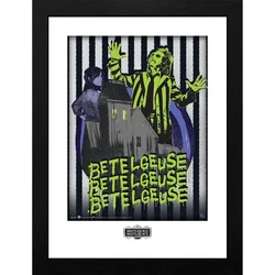 Uokvirjena slika GB eye Beetlejuice Beetlejuice - 30,5 × 40,6 cm