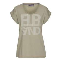 Elbsand Majica kaki/oliva