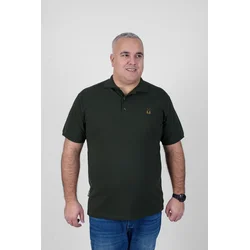 Panda4U Muška polo majica, Maslinasta