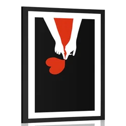 Plakat s paspartujem združitev dveh src - 20x30 no frame