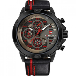 NAVIFORCE PR-2840 sat - Crna / Crvena KP2840
