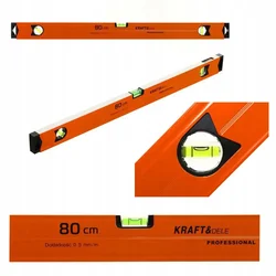 Kraft&Dele ALUMINIJASTA LIBELA 0,8 m 80 cm KD10312