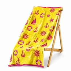 Dekordom Plažni peškir beach master 70x150 - gul ( 025951 )
