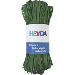 RAFIJA PRIRODNA 50G HEYDA 20-48877 97 TAMNOZELENA