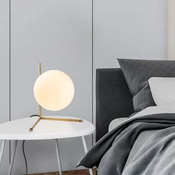Opviq Stona lampa Luminar-14171, 28x40x36 cm, IP20, Zlatne boje