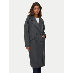 Vero Moda Volneni plašč Harper 10320446 Siva Regular Fit