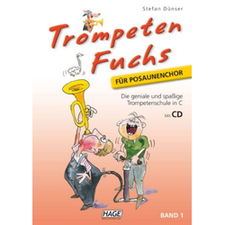 DUNSER:TROMPETEN FUCHS SCHULE VOL.1 +CD