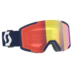 NAOČARE SKI SCOTT SHIELD LS black-neon yellow-AMP light sensitive bronze chrome S1-3