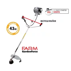 FARM Benzinski motorni trimer AW-BC430/ 42/7cc/ 1.25kW