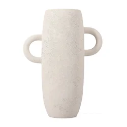 Bela keramična vaza (višina 30 cm) Bullet – S|P Collection
