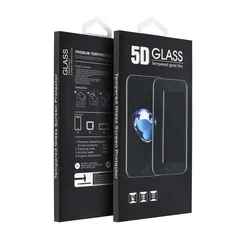 5D kaljeno staklo s punim ljepilom - za Honor 90 crno