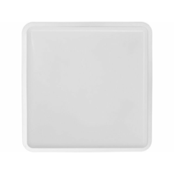 Luster na sajli SIRO 3xE27/15W/230V bela/srebrna
