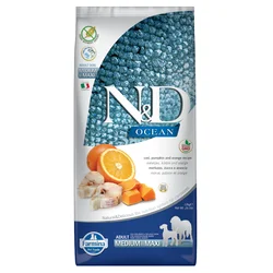 N&D Ocean Codfish Pumpkin & Orange Medium/Maxi - 12 kg