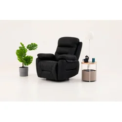 ATELIER DEL SOFA Fotelja Comfort Manuel Black