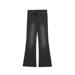 Cropp - Flare pantalone - CRNO