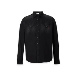 REPLAY Srajca črn denim