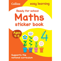Ready for school: maths Sticker Book Ages 4-5