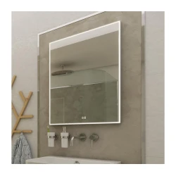 NIMCO ZP 13001VX - LED kupatilsko ogledalo sa pozadinskim osvetljenjem 3000-6500K 70x50 cm IP44