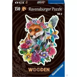 Ravensburger drvene puzzle Lisice RA17512