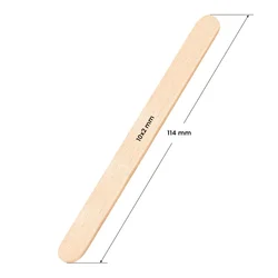 Ac Wooden Špatula za depilaciju za nanošenje voska, 100 komada