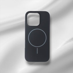 Futrola Silicone Thin MagSafe za iPhone 16pro, crna