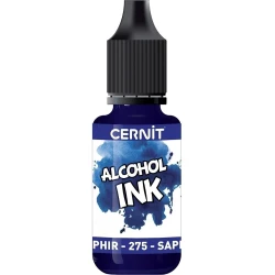 Cernit Alcohol Ink Akrilno črnilo Saphir 20 ml 1 kos