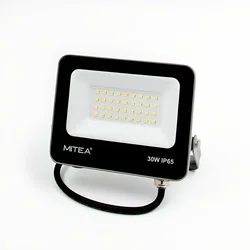 Mitea M455030-S1 LED reflektor 30 W 12/24 V AC/DC, 6500 K, sivi, IP65