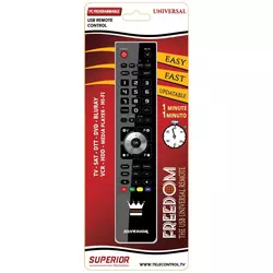Superior Daljinski upravljač/ za 4 uređaja/ PC programiranje - SUPERIOR 4:1 FREEDOM - black