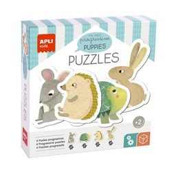 APLI Moje prve puzzle - Kuce, 12 delova