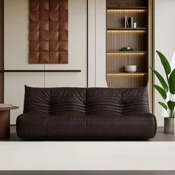 ATELIER DEL SOFA Sofa sa 3 sedišta Bocek Brown