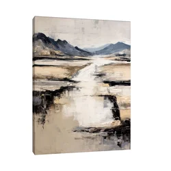 Canvas Slika na platnu Tiha reka, Bez rama, 60x80cm