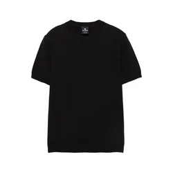 Pull&Bear Pulover  črna