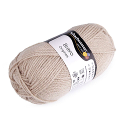 Pletena preja Bravo 50 g - bež