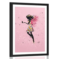 Plakat s paspartujem kraljestvo vil - 20x30 no frame