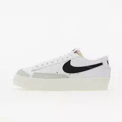 NIKE Niske tenisice W Blazer Low Platform White/ Black-Sail-Team Orange DJ0292-101