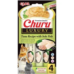 Inaba Churu Luxury – recept s tunom i listom (riba), 4 x 14 g