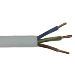 Gembird kabl-pvc-3x2.5cca/pvc/100m,fleksibilni naponski kabl,beli