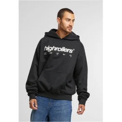 Mens hoodie Highrollers Oversize black
