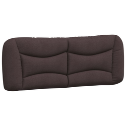 vidaXL vidaXL Vzglavna stranica temno rjava 120 cm blago, (21038478)
