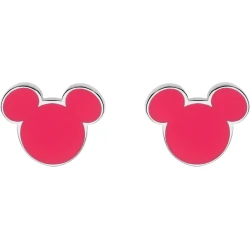 Disney Ujemajoči se jekleni uhani Mickey Mouse E600186NRL.CS