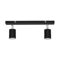 LED spot svetiljka TUNE 2xGU10/4,8W/230V crna