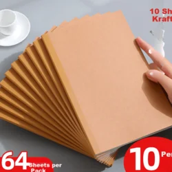 Zuo Lanzhe Set rokovnika A5, 10 komada, Smeđe boje