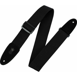Levys MC8-BLK Classics Series 2 Cotton Guitar Strap Black