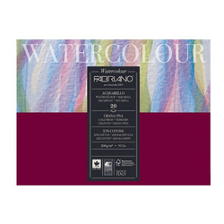 Blok Watercolour 20x20cm 20L 200g (cold pressed/grana fina) Fabriano 72612020