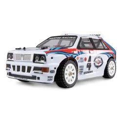RC model avtomobila Amewi Lancia Delta HF, električni motor, 1:14, rdeče-modro-bel