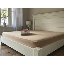 Čaršav Pamuk - Lastiš 160x200/25cm Cream color ( VLK000322-creamn )