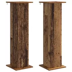 Stalak za biljke 2 pcs Staro drvo 30,5 x 30 x 100,5 cm