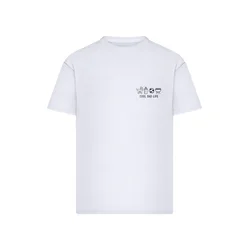 Mister Tee Majica Cool Dad Life črna/bela